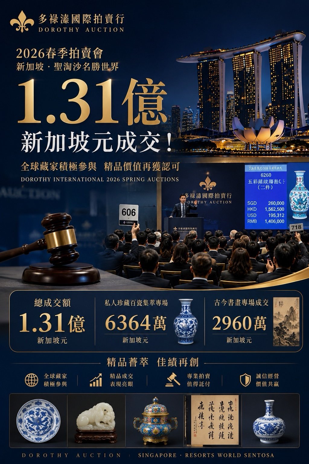 DOROTHY AUCTION｜新加坡多祿溙國際拍賣有限公司
